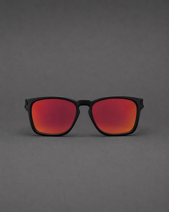 БЕЗ КОРОБКИ! Oakley latch square matte black/ruby iridium ОРИГІНАЛ! — фото 2