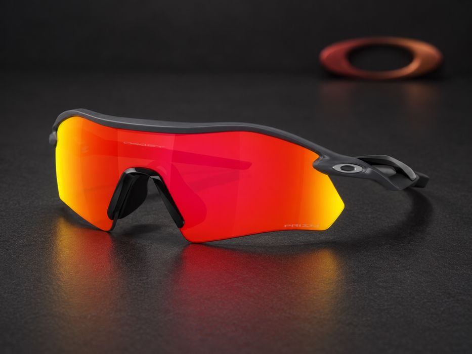 Oakley Radar Plate — Grey / Prizm Ruby