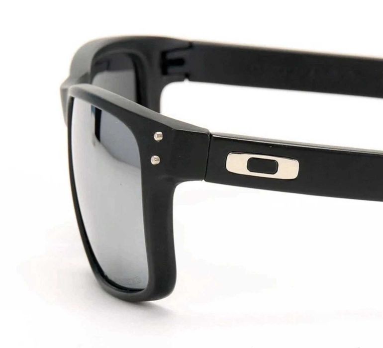 Oakley Holbrook Polarized — чорна оправа / сріблясті лінзи ОРИГІНАЛ ФОП — фото 3