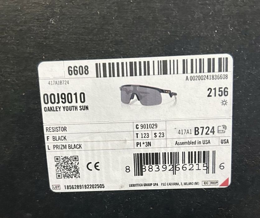 Oakley Resistor black prizm youth  ФОП Оригінал — фото 5