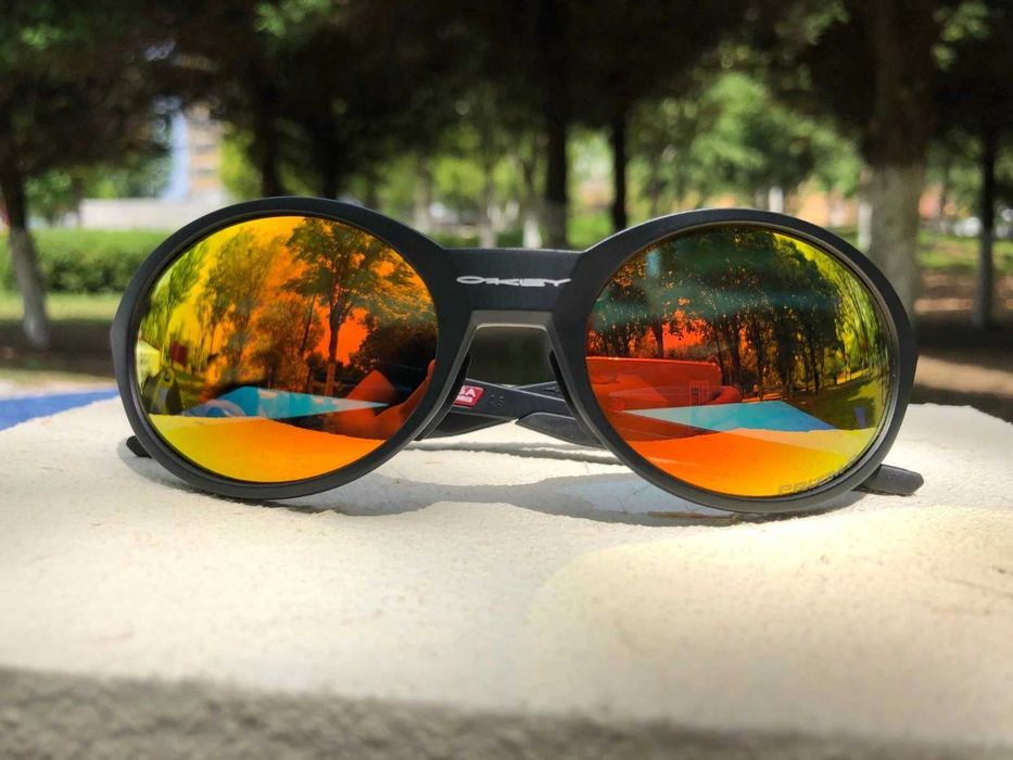 Oakley Eye Jacket Redux Matte Black / Galaxy Ruby Polarized — фото 3