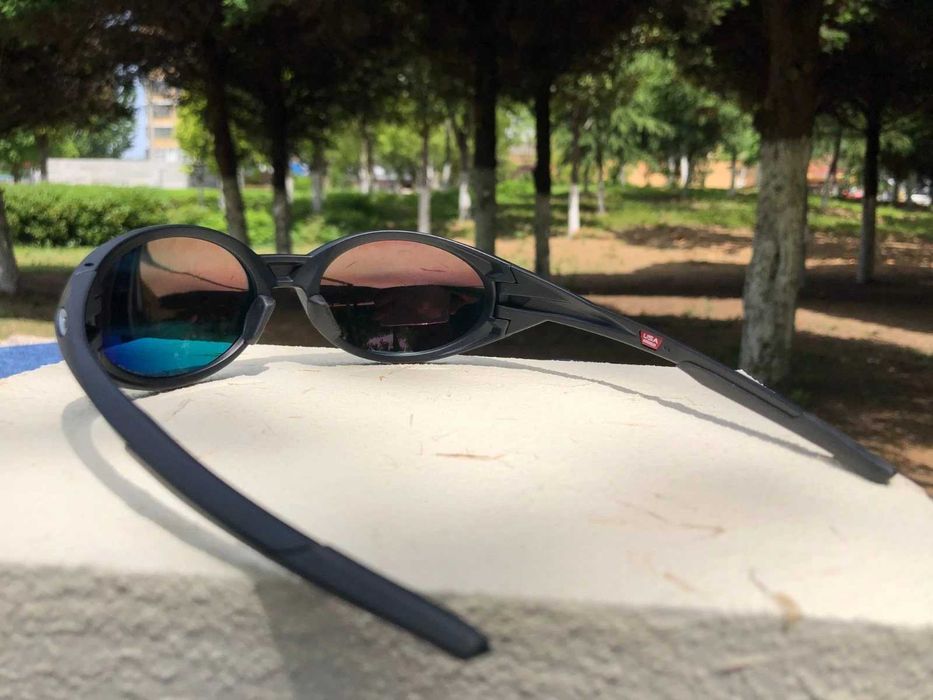 Oakley Eye Jacket Redux Matte Black / Galaxy Ruby Polarized — фото 5