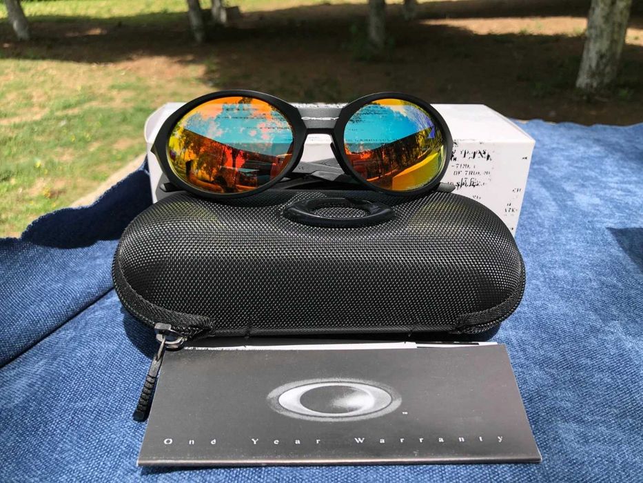 Oakley Eye Jacket Redux Matte Black / Galaxy Ruby Polarized — фото 8
