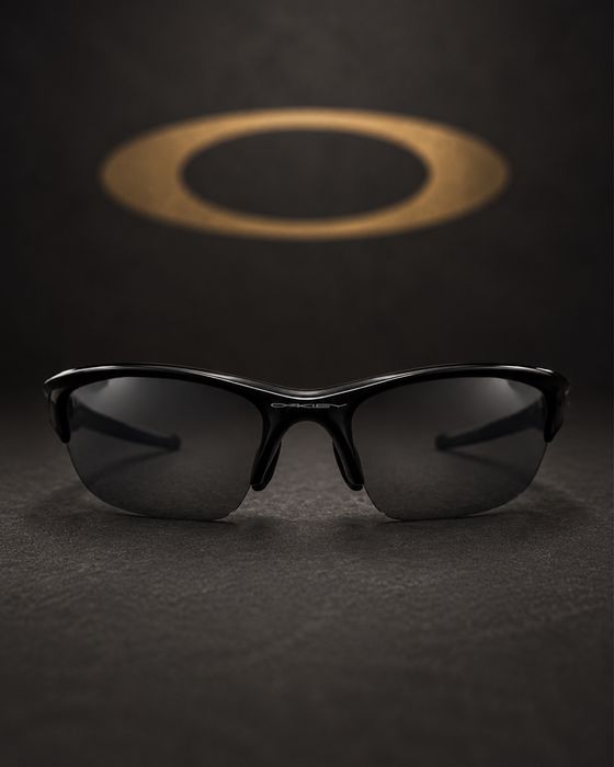 БЕЗ КОРОБКИ! Oakley Half Jacket 2.0 Polished Black / Black Iridium Polarized