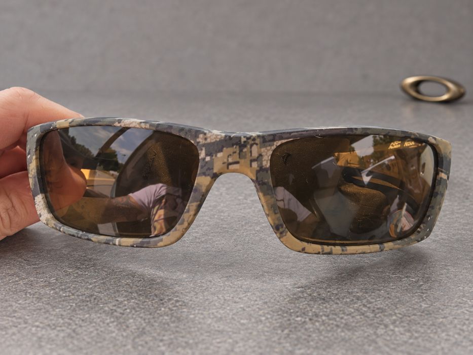 БЕЗ КОРОБКИ! Oakley Fuel Cell Desolve Bare Camo Prizm Tungsten Lens — фото 2