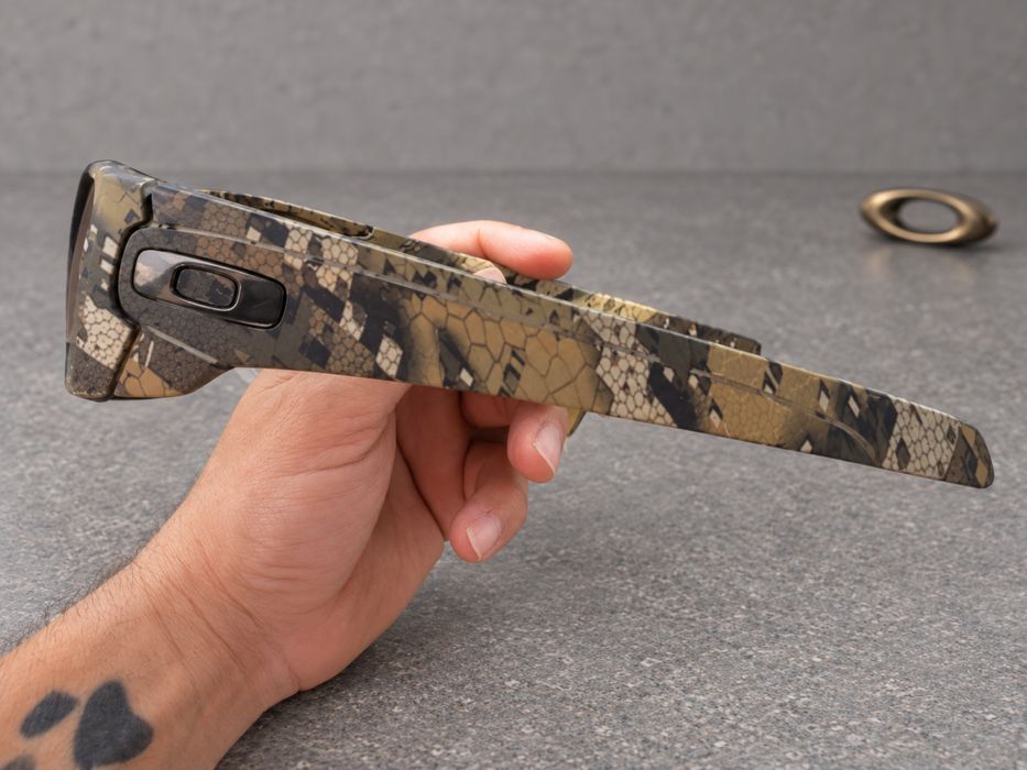 БЕЗ КОРОБКИ! Oakley Fuel Cell Desolve Bare Camo Prizm Tungsten Lens — фото 4