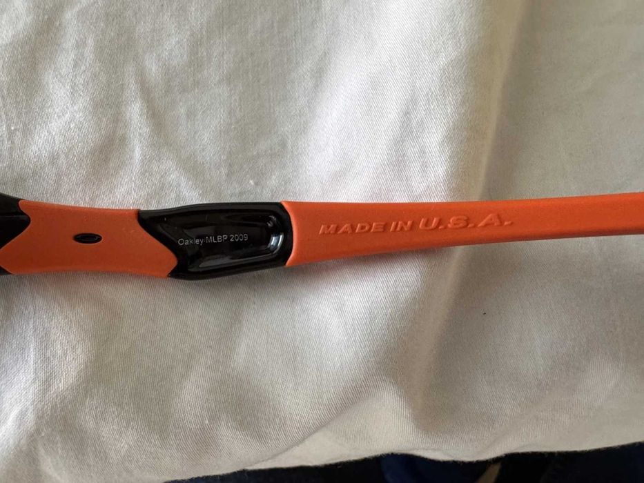 Oakley Flak Jacket — Black & Orange SF Giants ОРИГІНАЛ — фото 8