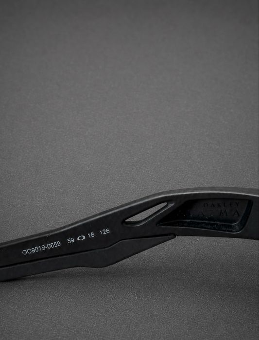 Oakley Plazma Matte Black / Prizm Black Polarized  БЕЗ КОРОБКИ! — фото 5