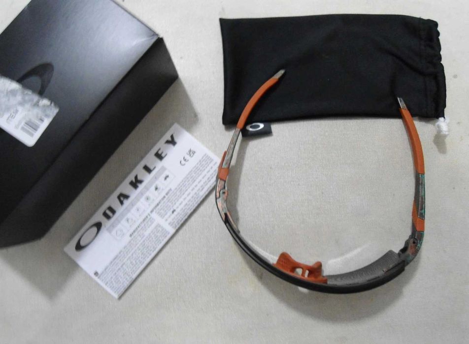 Oakley Encoder Sunglasses Green Marble Frame Black Prizm Lenses  DSP Model — фото 6