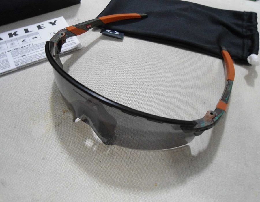 Oakley Encoder Sunglasses Green Marble Frame Black Prizm Lenses  DSP Model — фото 8