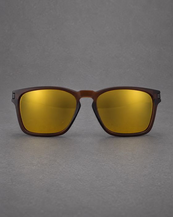 БЕЗ КОРОБКИ! Oakley Latch Matte Rootbeer / 24K Iridium ОРИГІНАЛ — фото 2