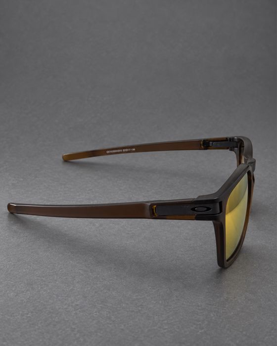 БЕЗ КОРОБКИ! Oakley Latch Matte Rootbeer / 24K Iridium ОРИГІНАЛ — фото 3
