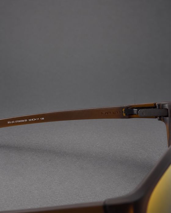 БЕЗ КОРОБКИ! Oakley Latch Matte Rootbeer / 24K Iridium ОРИГІНАЛ — фото 4
