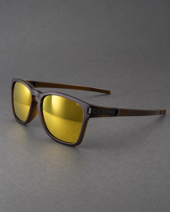 БЕЗ КОРОБКИ! Oakley Latch Matte Rootbeer / 24K Iridium ОРИГІНАЛ — фото 6
