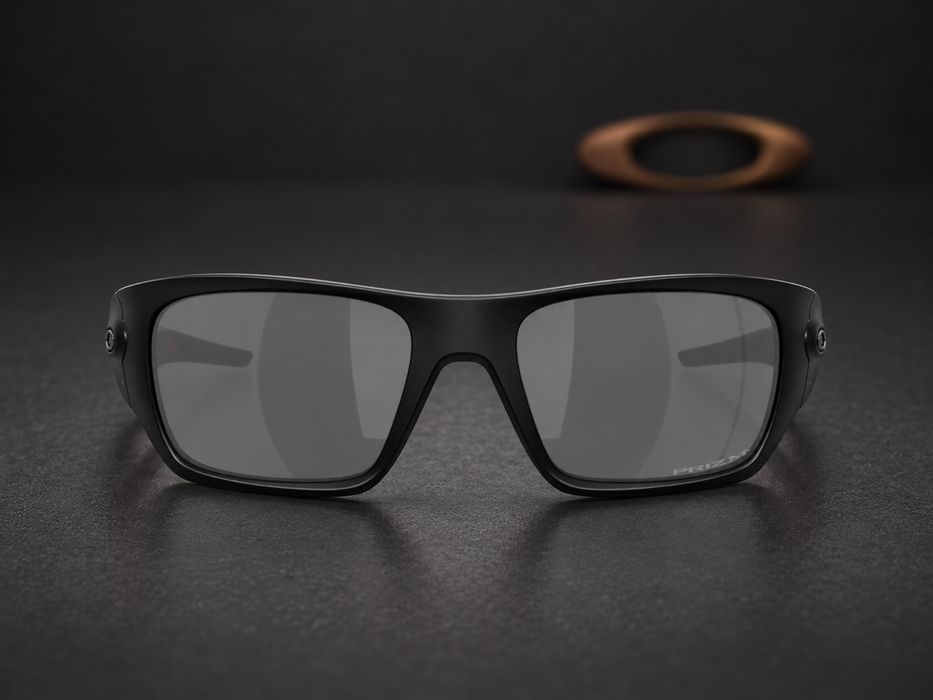 Oakley Massetter Matte Black Frame with Prizm Grey Lens Sunglasses — фото 4