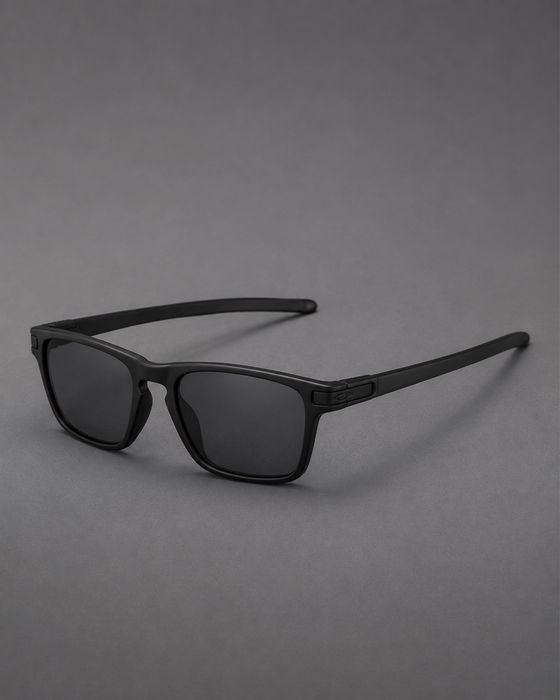 БЕЗ КОРОБКИ! Oakley latch square matte black/gray ОРИГІНАЛ!