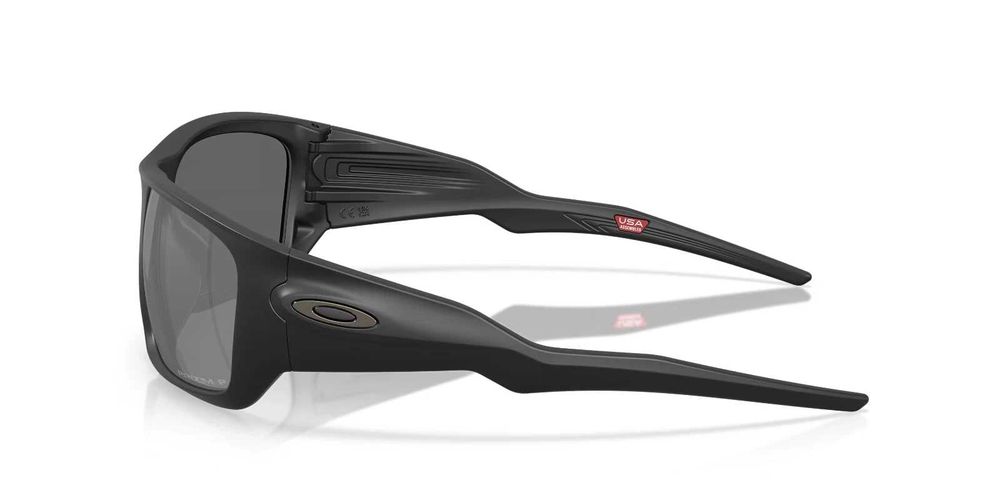 Oakley Massetter Matte Black Frame with Prizm Grey Lens Sunglasses — фото 6
