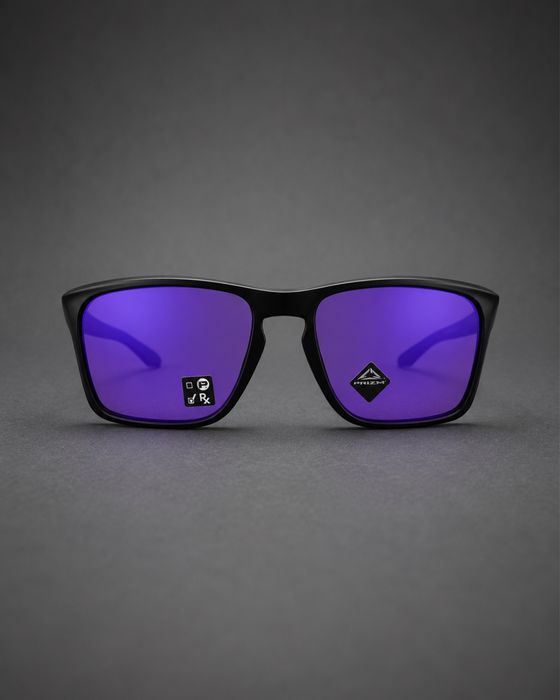 БЕЗ КОРОБКИ! Oakley Sylas  Matte Black / Prizm Violet ОРИГІНАЛ — фото 3