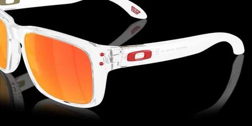 Oakley Holbrook Clear Frame/ Orange Lens — фото 2