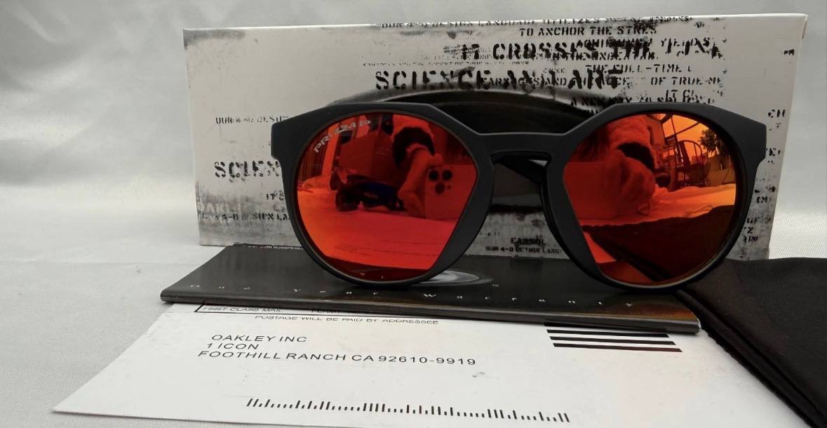 Окуляри Oakley Hydra  Black / Orange — фото 3