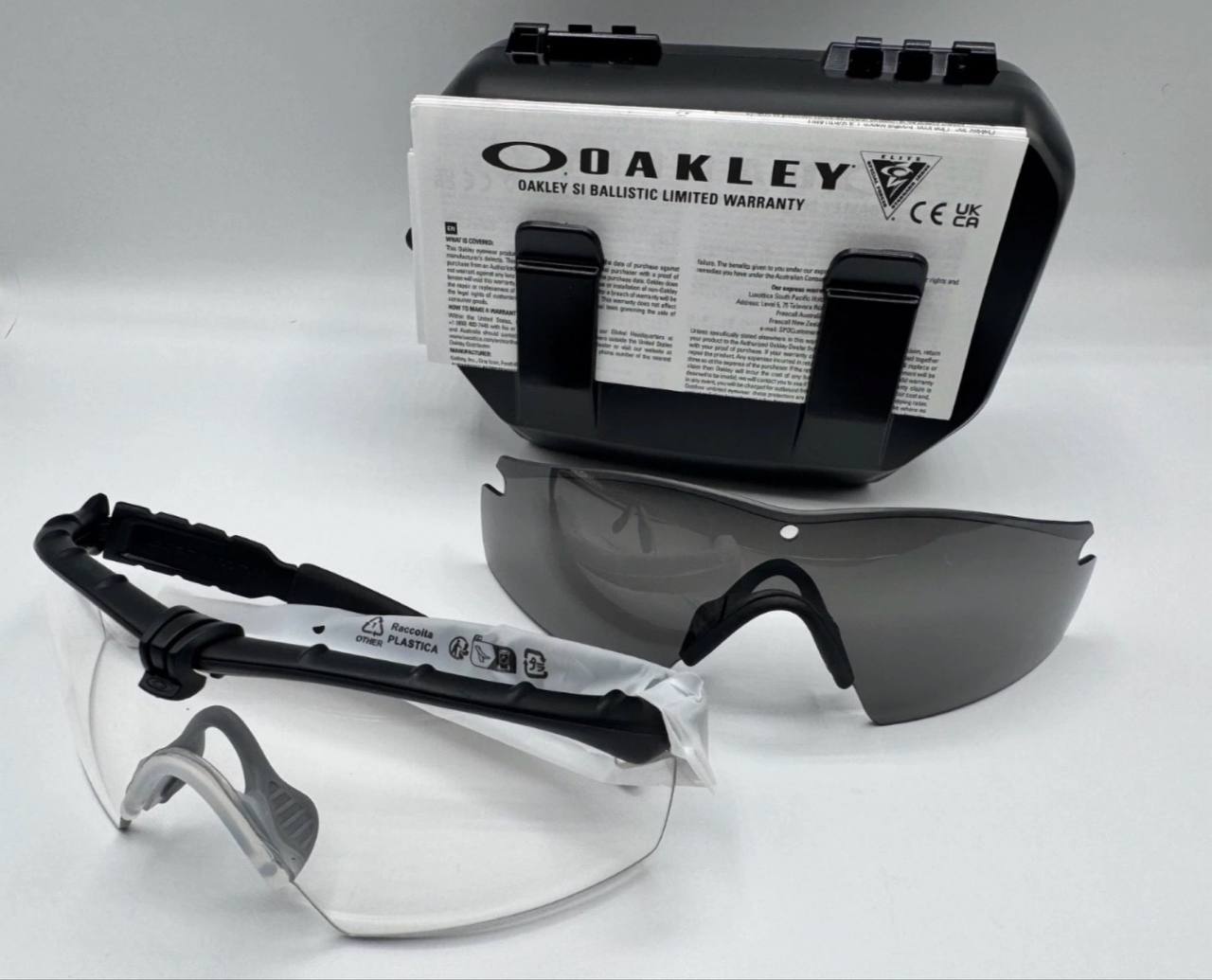Oakley SI Ballistic M Frame 2.0 Strike Array Matte Black / 2 Lens – оригінальний комплект — фото 8
