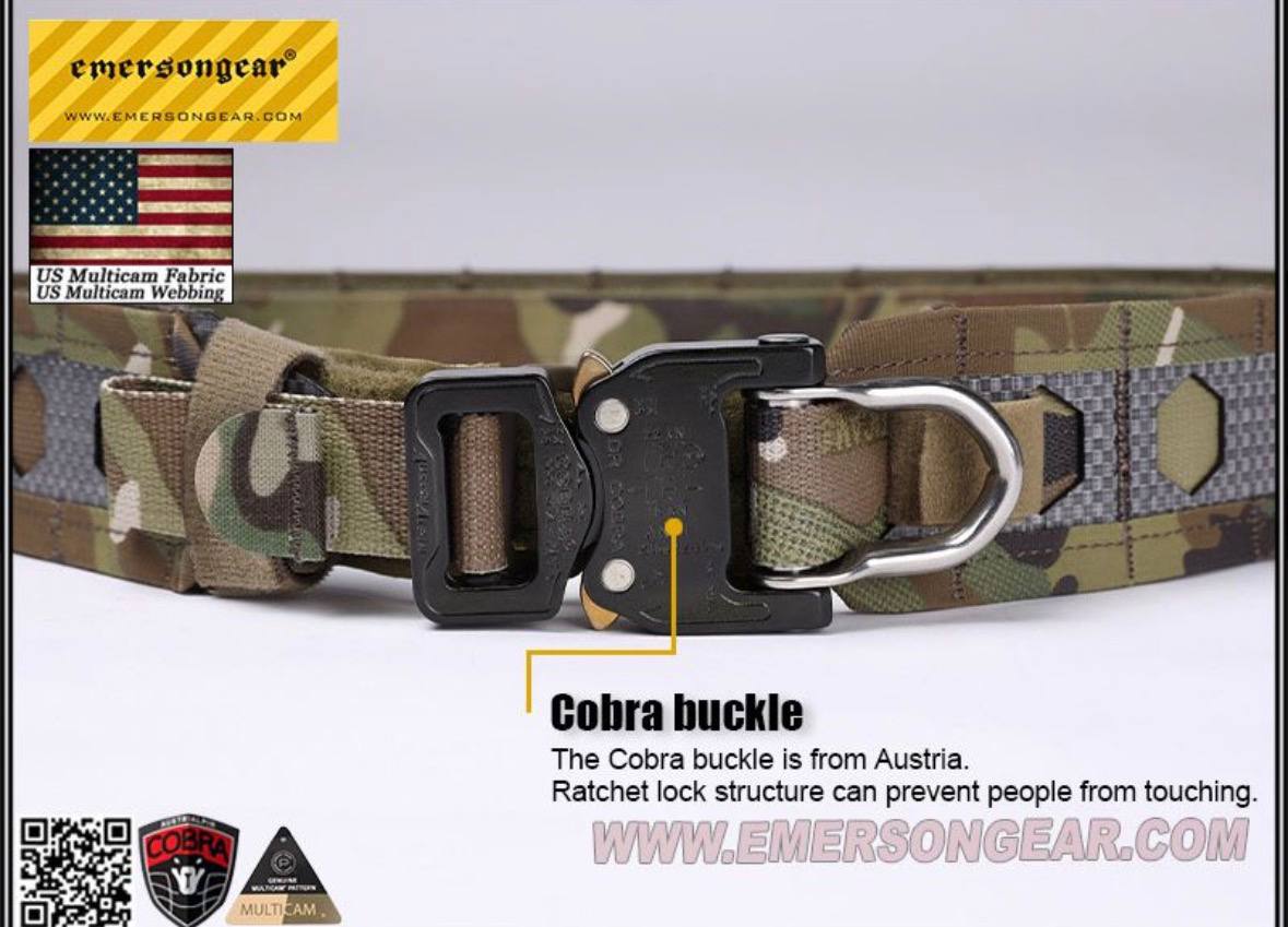 Професійний ремінь Emersongear FRO Style "Bison" Combat Belt — фото 4