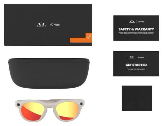Oakley Meta HSTN warm gray prizm ruby — фото 5