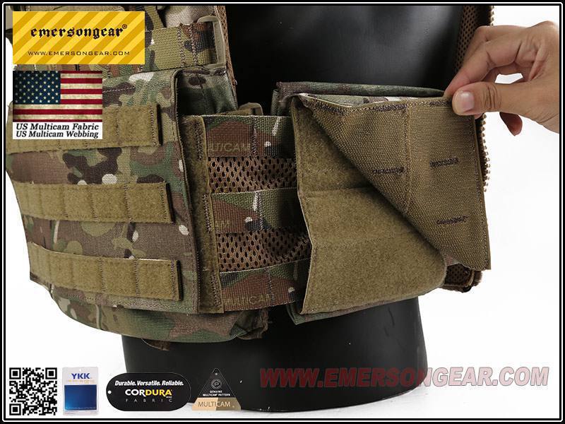 Плитоноска EmersonGear vs style SCARAB multicam — фото 3
