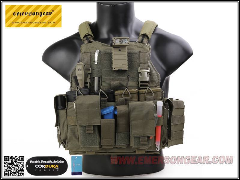 Плитоноска EmersonGear vs style SCARAB multicam — фото 5