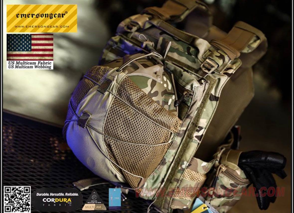 Підсумка на плитоноску з гідратором Emersongear LXB Style Bungee Pack — фото 2