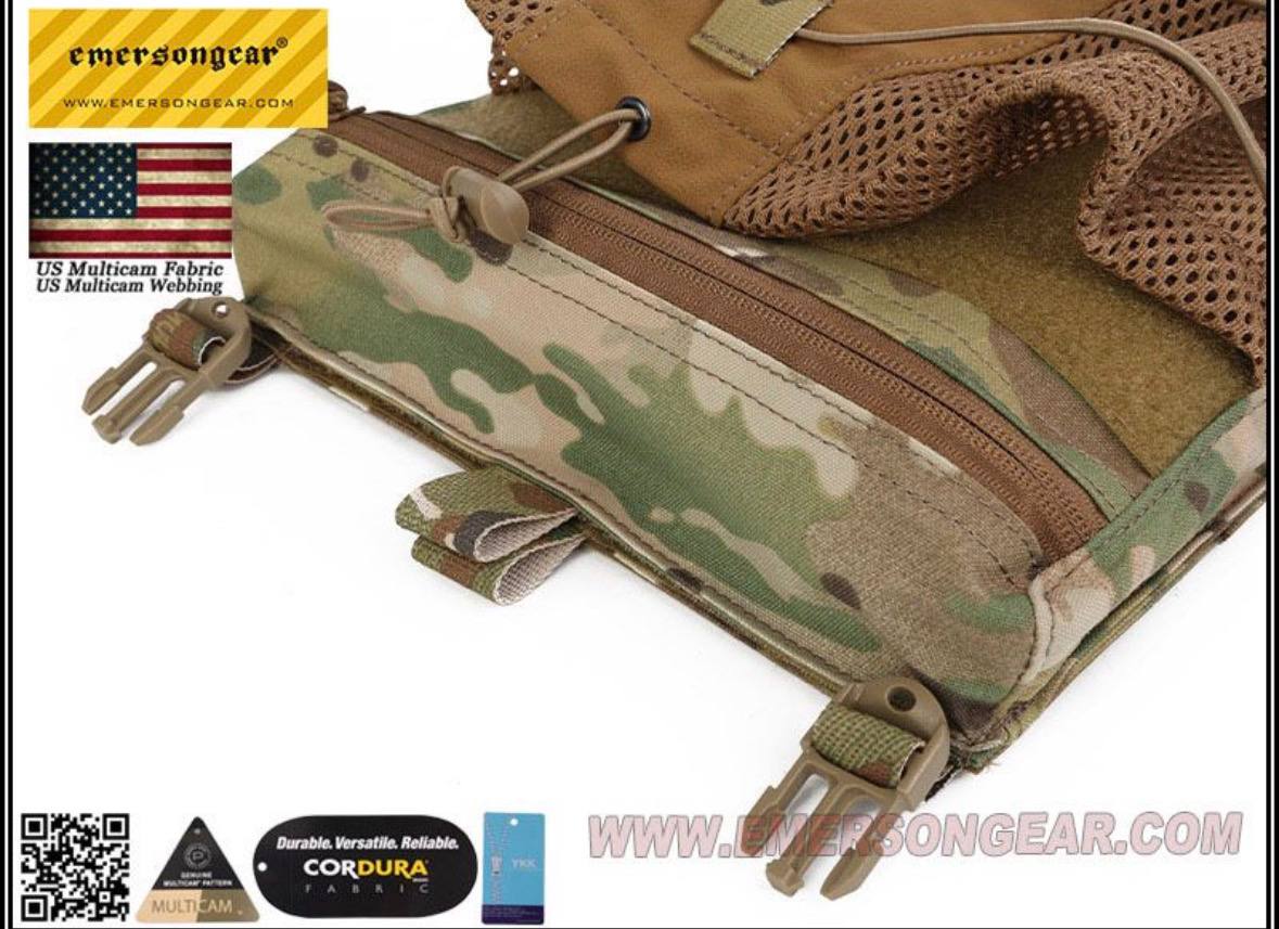 Підсумка на плитоноску з гідратором Emersongear LXB Style Bungee Pack — фото 4