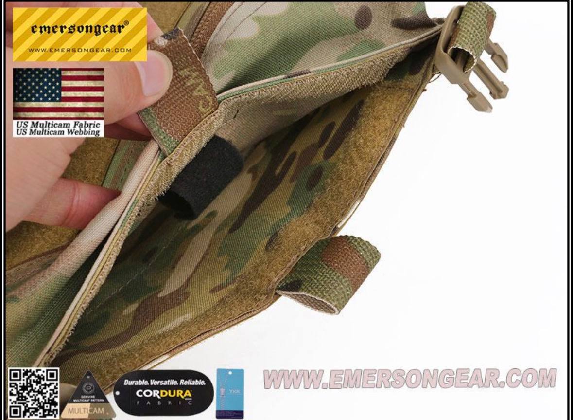 Підсумка на плитоноску з гідратором Emersongear LXB Style Bungee Pack — фото 6
