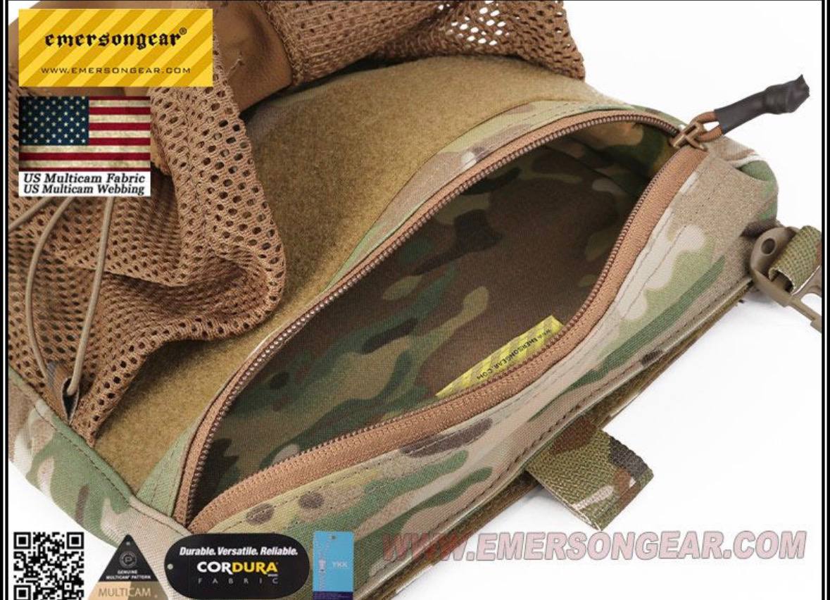 Підсумка на плитоноску з гідратором Emersongear LXB Style Bungee Pack — фото 7