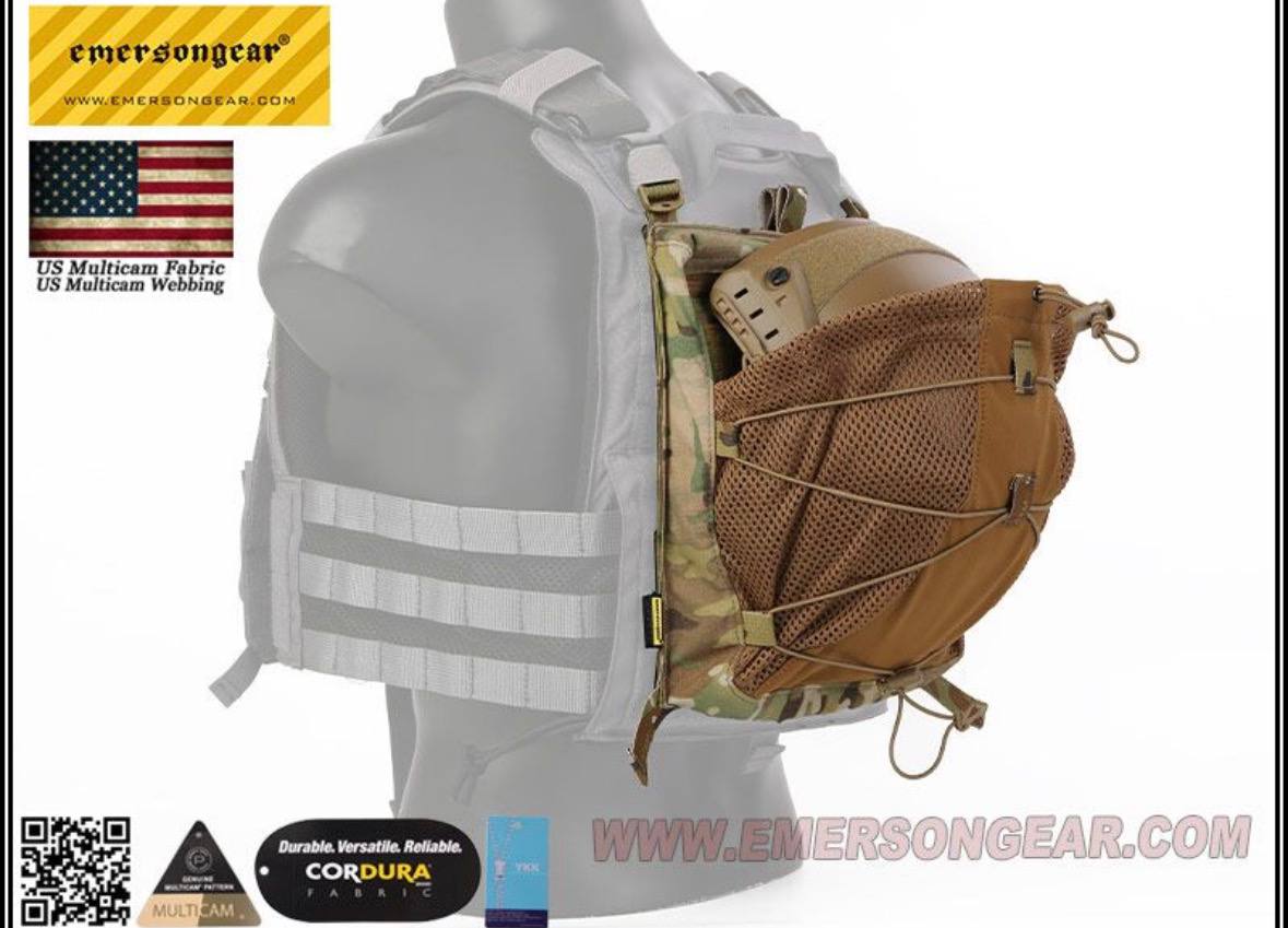 Підсумка на плитоноску з гідратором Emersongear LXB Style Bungee Pack — фото 8