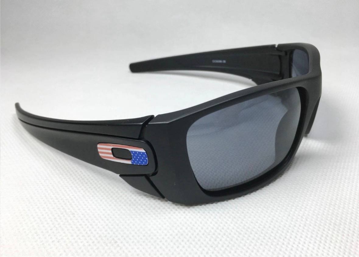 Oakley SI Fuel Cell Matte Black USA Flag / Grey — фото 3